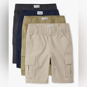Lot of 4 The Children's Place Boys' Essential Cargo
Shorts Size 10